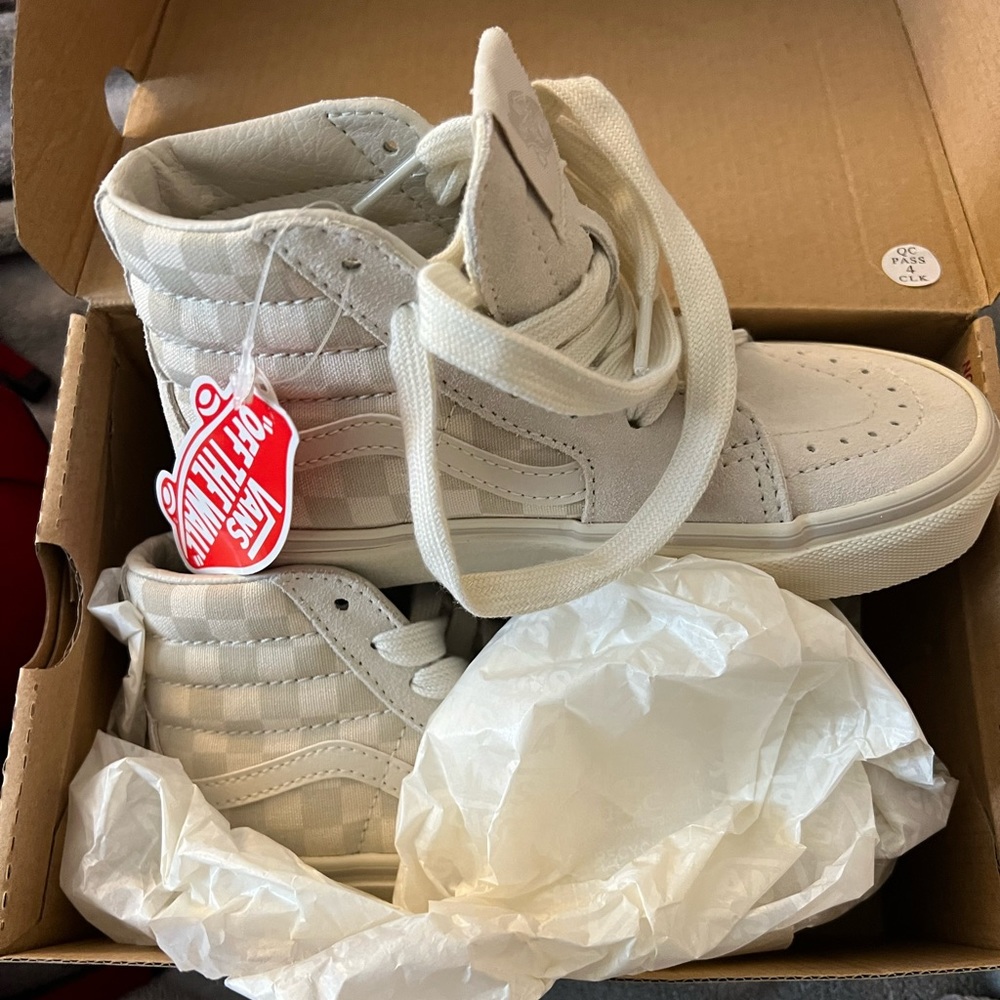 Brand New little boys vans size 12